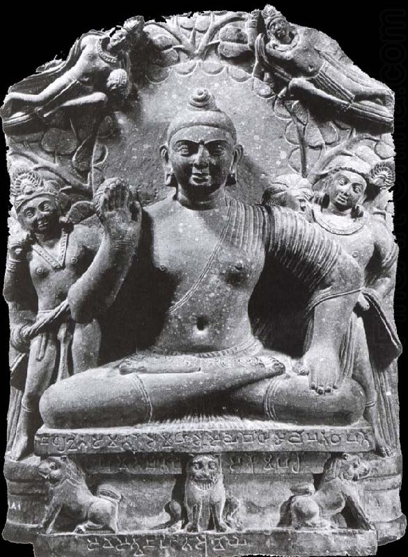 Seated Buddha from Katra, unknow artist